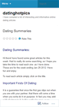 Mobile Screenshot of datinghotpics.wordpress.com