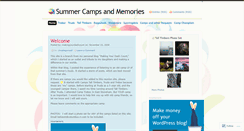 Desktop Screenshot of campreunion.wordpress.com