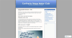 Desktop Screenshot of confrariavespa.wordpress.com
