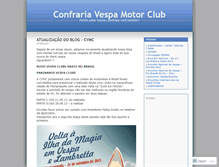 Tablet Screenshot of confrariavespa.wordpress.com