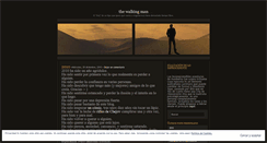 Desktop Screenshot of blogdethewalkingman.wordpress.com