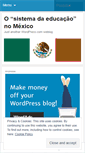Mobile Screenshot of edumexico.wordpress.com