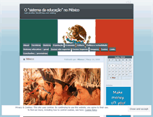 Tablet Screenshot of edumexico.wordpress.com