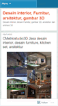 Mobile Screenshot of desaininteriorbogor.wordpress.com