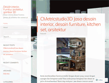 Tablet Screenshot of desaininteriorbogor.wordpress.com