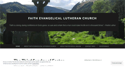 Desktop Screenshot of faithlutheranofjackson.wordpress.com