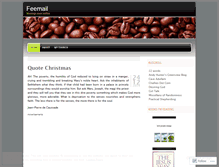 Tablet Screenshot of feemail.wordpress.com