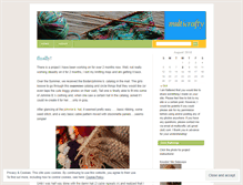 Tablet Screenshot of multicrafty.wordpress.com