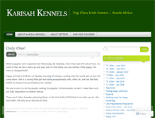 Tablet Screenshot of karisahkennels.wordpress.com