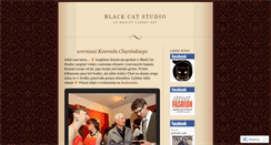 Desktop Screenshot of blackcatstudio.wordpress.com