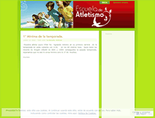 Tablet Screenshot of escuelaatletismojaca.wordpress.com