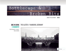 Tablet Screenshot of bottlecapsandbrokenbits.wordpress.com