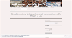 Desktop Screenshot of goldcorpoutnews.wordpress.com