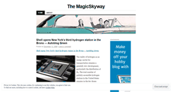 Desktop Screenshot of magicskyway.wordpress.com