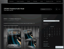 Tablet Screenshot of cromaaudiovisual.wordpress.com