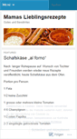 Mobile Screenshot of mamaslieblingsrezepte.wordpress.com