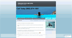 Desktop Screenshot of penguinpools.wordpress.com