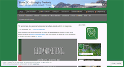 Desktop Screenshot of ecoter.wordpress.com
