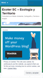 Mobile Screenshot of ecoter.wordpress.com