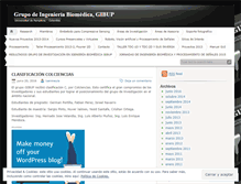 Tablet Screenshot of gibup.wordpress.com