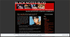 Desktop Screenshot of blackrep.wordpress.com