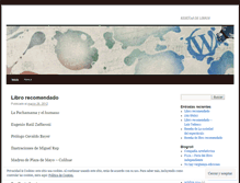 Tablet Screenshot of lalibrenotas.wordpress.com