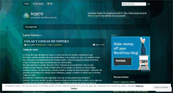 Desktop Screenshot of io3972.wordpress.com