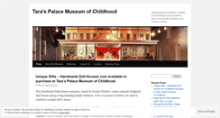 Desktop Screenshot of museumofchildhood.wordpress.com