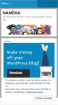 Mobile Screenshot of namidiacom.wordpress.com