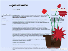 Tablet Screenshot of josiesvoice.wordpress.com