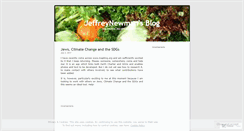 Desktop Screenshot of jeffreynewman.wordpress.com