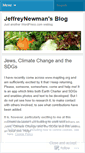 Mobile Screenshot of jeffreynewman.wordpress.com