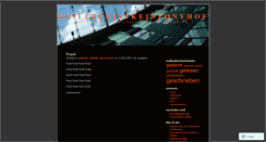 Desktop Screenshot of anajana.wordpress.com