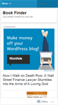 Mobile Screenshot of booksfinder.wordpress.com