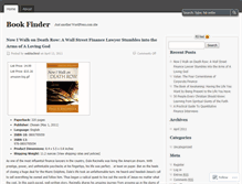 Tablet Screenshot of booksfinder.wordpress.com