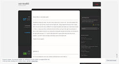 Desktop Screenshot of outloud93.wordpress.com