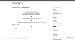Desktop Screenshot of dissidentex.wordpress.com