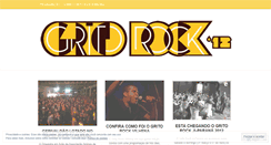 Desktop Screenshot of gritorockro.wordpress.com