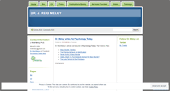 Desktop Screenshot of drreidmeloy.wordpress.com
