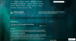 Desktop Screenshot of chsenglist.wordpress.com