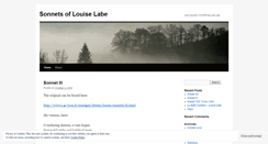 Desktop Screenshot of labellecordiere.wordpress.com