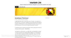 Desktop Screenshot of interfaithlife.wordpress.com