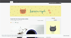 Desktop Screenshot of kocomripat.wordpress.com