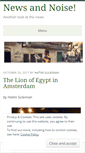 Mobile Screenshot of newsandnoise.wordpress.com