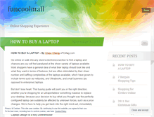 Tablet Screenshot of funcoolmall.wordpress.com