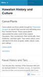 Mobile Screenshot of hawaiianhistory.wordpress.com