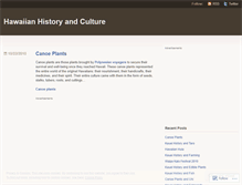 Tablet Screenshot of hawaiianhistory.wordpress.com