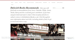 Desktop Screenshot of dulwichbooksreview.wordpress.com