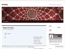Tablet Screenshot of ormuzblog.wordpress.com
