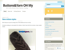 Tablet Screenshot of buttonsandyarnohmy.wordpress.com